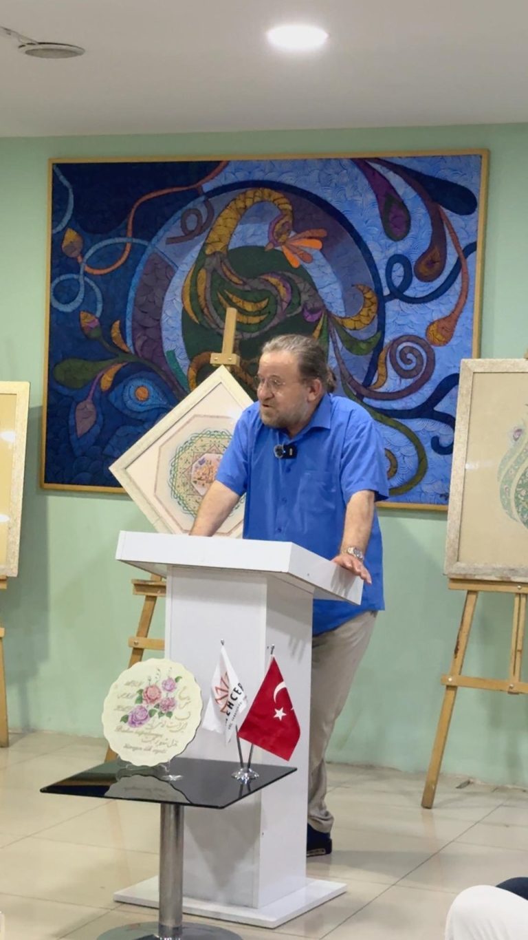 Göçün Renkleri sergi açılışında açılış konuşması