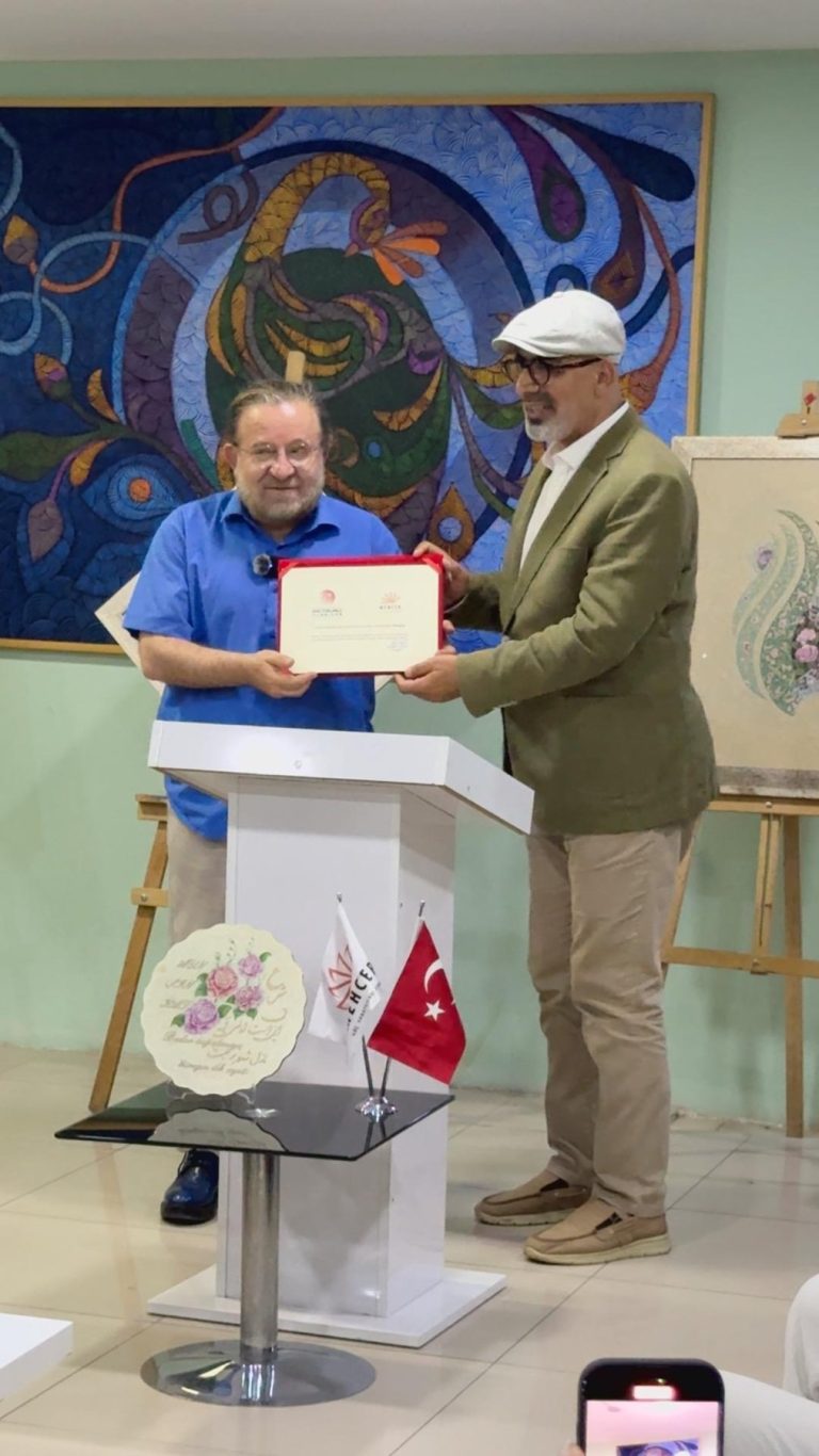 Katılım belgesi takdimi
